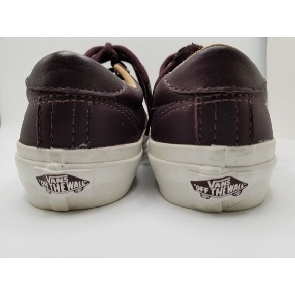 Women's Vans Ultracush Skater Sneaker Shoes Maroon/Burgundy‎ Leather Size 5.5 - Picture 5 of 8